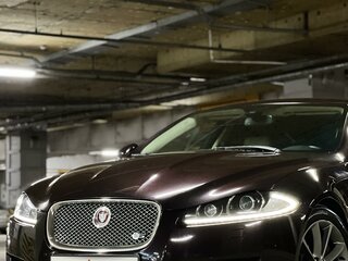 2014 Jaguar XF I Рестайлинг, коричневый, 1900000 рублей, вид 2