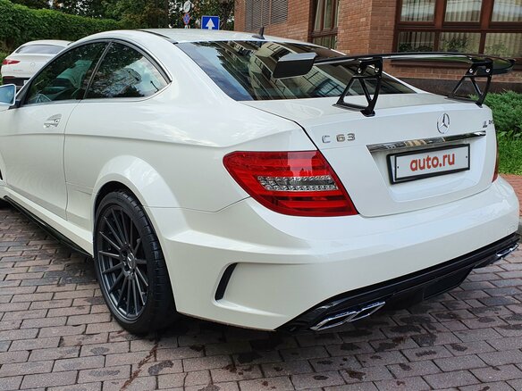 2012 Mercedes-Benz C-Класс AMG 63 AMG Black Series III (W204) Рестайлинг, белый - вид 19