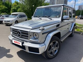2017 Mercedes-Benz G-Класс 350 d II (W463) Рестайлинг 4, серебристый, 6333000 рублей, вид 2