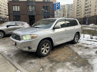 2008 Toyota Highlander II (XU40), серый, 1850000 рублей, вид 1