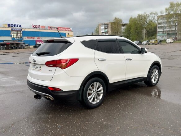 2014 Hyundai Santa Fe III, белый, 1980000 рублей - вид 5