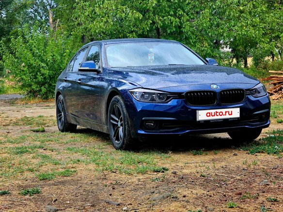 2017 BMW 3 серии 318i VI (F3x) Рестайлинг, синий, 2000000 рублей