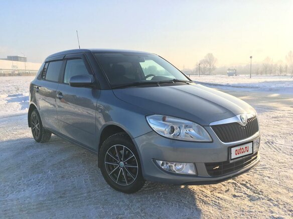 2012 Skoda Fabia II Рестайлинг, серый
