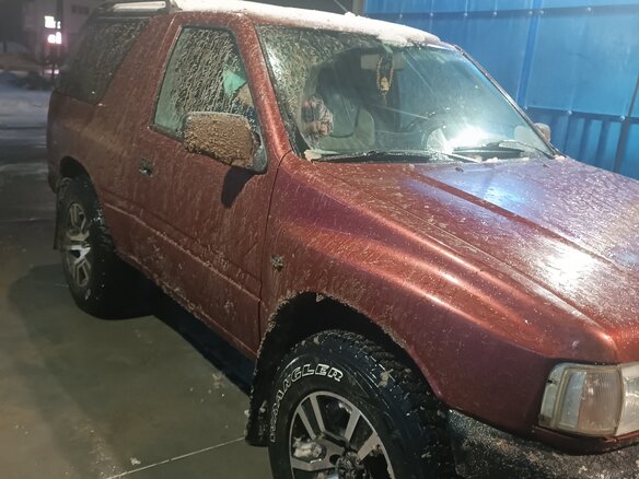 1996 Opel Frontera A, красный, 650000 рублей - вид 3