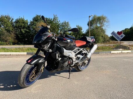 2007 Aprilia Tuono 1000, чёрный, 400000 рублей, вид 5