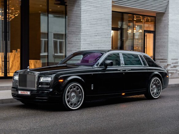 2012 Rolls-Royce Phantom Extended VII Рестайлинг (Series II), чёрный