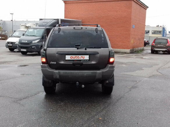 2000 Jeep Grand Cherokee II (WJ), серый - вид 2