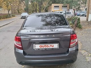 2018 Lada (ВАЗ) Granta I Рестайлинг, серебристый, 650000 рублей, вид 2