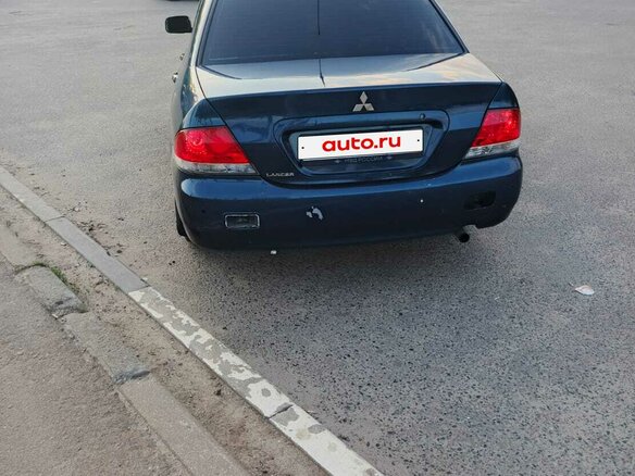 2005 Mitsubishi Lancer IX, синий, 265000 рублей - вид 3