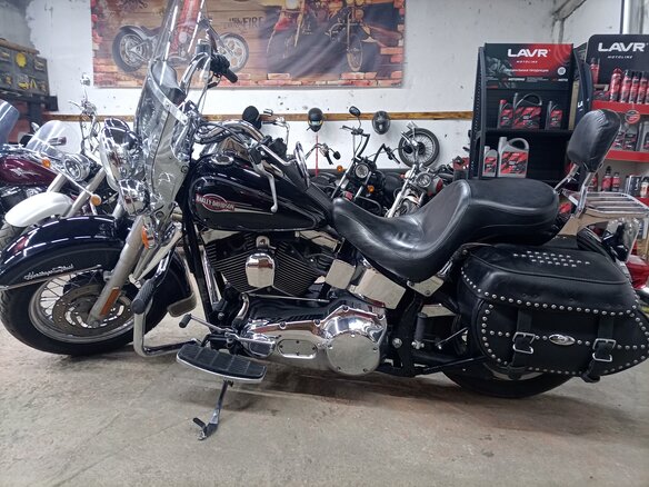 2005 Harley-Davidson Heritage, чёрный - вид 1