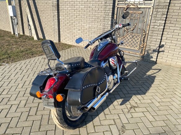 2006 Honda VTX 1300, красный, 580000 рублей - вид 2