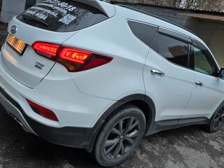 2015 Hyundai Santa Fe III Рестайлинг, белый, 2700000 рублей, вид 4