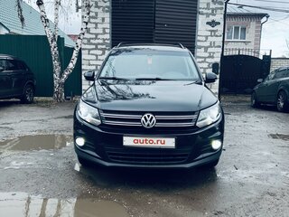 2012 Volkswagen Tiguan I Рестайлинг, чёрный, 1300000 рублей, вид 1