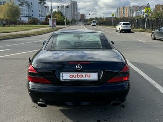 2003 Mercedes-Benz SL-Класс 350 V (R230), чёрный, 1550000 рублей, вид 5