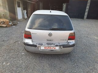 2002 Volkswagen Golf IV, серебристый, 370000 рублей, вид 3