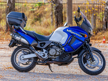 2001 Honda XL1000V Varadero, синий, 500000 рублей, вид 4