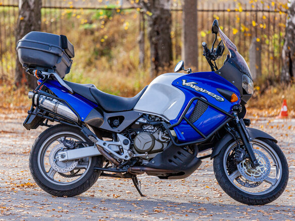 2001 Honda XL1000V Varadero, синий, 500000 рублей - вид 3