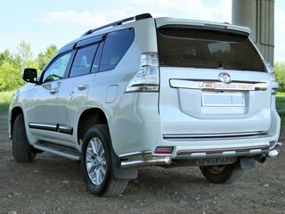2014 Toyota Land Cruiser Prado 150 Series Рестайлинг 1, белый, 4250000 рублей, вид 4