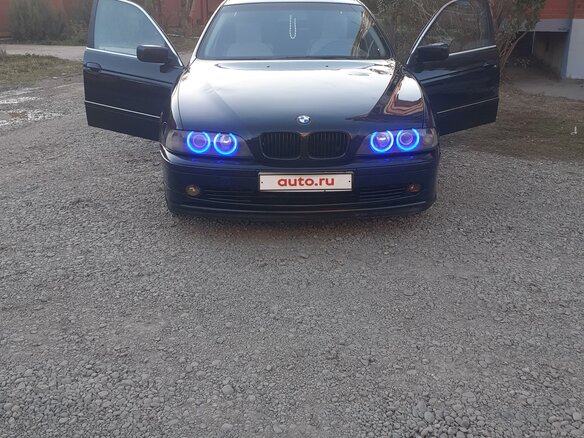 1998 BMW 5 серии 520i IV (E39), синий, 730000 рублей