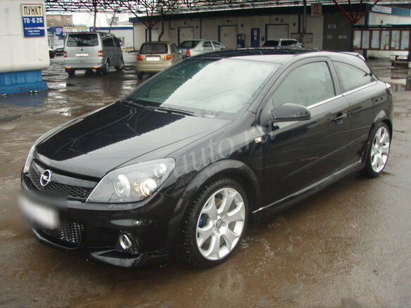 2007 Opel Astra OPC H, чёрный