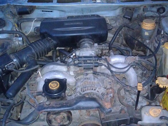 1997 Subaru Impreza I, серебристый - вид 6