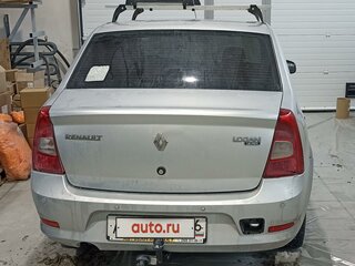 2014 Renault Logan I Рестайлинг, серебристый, 1000000 рублей, вид 3
