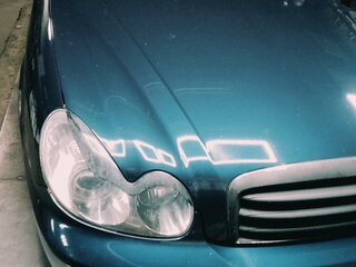 2007 Hyundai Sonata ТагАЗ IV (EF) Рестайлинг, синий, 600000 рублей, вид 1