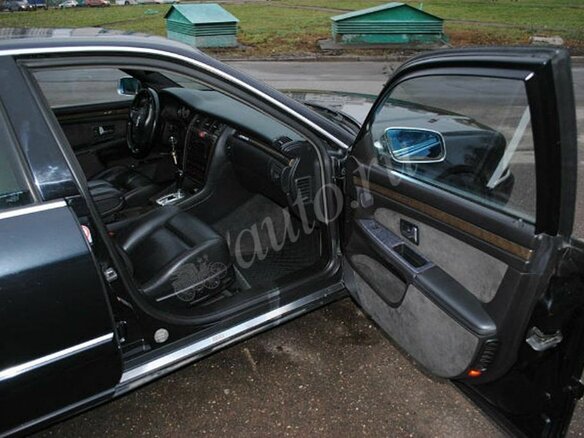 1999 Audi S8 I (D2) Рестайлинг, чёрный - вид 7