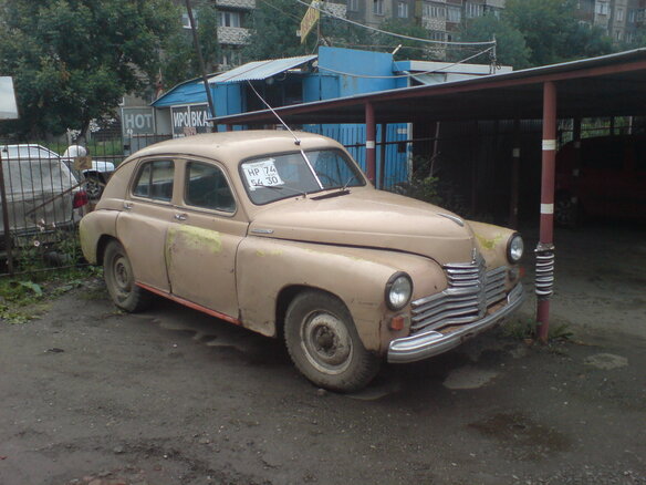 1949 ГАЗ М-20 «Победа», бежевый