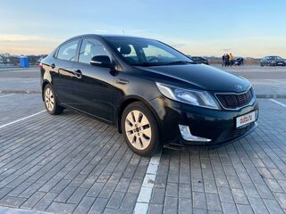 2014 Kia Rio 4-speed III, чёрный, 1013140 рублей, вид 3