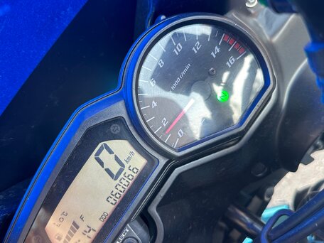 2009 Yamaha FZ6, синий, 450000 рублей, вид 2