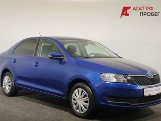 2018 Skoda Rapid I Рестайлинг, синий, 990000 рублей, вид 3