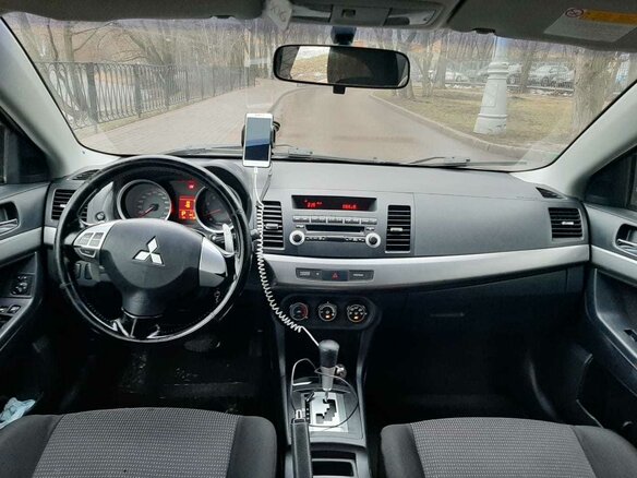2008 Mitsubishi Lancer X, синий - вид 8