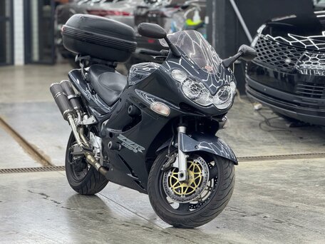 2002 Kawasaki ZZR 1200, серый, 360000 рублей, вид 5