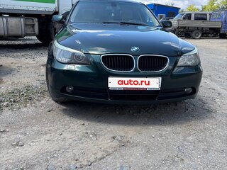 2004 BMW 5 серии 520i V (E60/E61), зелёный, 1300000 рублей, вид 4