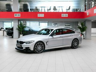 2014 BMW 4 серии Gran Coupe 420i F32/F33/F36, серебристый, 2090000 рублей, вид 1