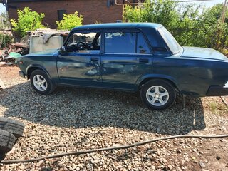2002 Lada (ВАЗ) 2107, синий, 170000 рублей, вид 3