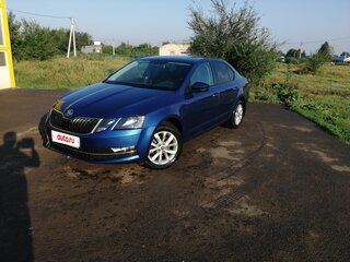 2018 Skoda Octavia III (A7) Рестайлинг, синий, 1650000 рублей, вид 1