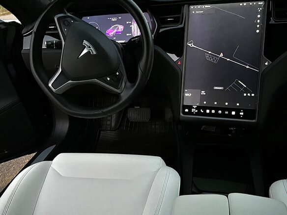 2019 Tesla Model S 75D I Рестайлинг, синий, 2500000 рублей - вид 14