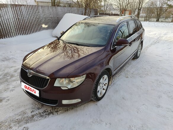 2012 Skoda Superb II, фиолетовый, 899000 рублей - вид 11