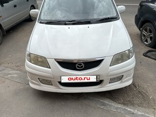 2001 Mazda Premacy I (CP), белый, 400000 рублей, вид 2