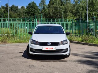 2018 Volkswagen Polo V Рестайлинг, белый, 900000 рублей, вид 3