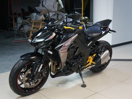2019 Kawasaki Z 1000, чёрный, 1340000 рублей, вид 3