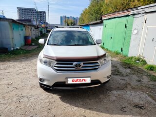 2013 Toyota Highlander II (XU40) Рестайлинг, белый, 2300000 рублей, вид 1