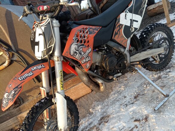 2014 KTM 65 SX, оранжевый, 170000 рублей