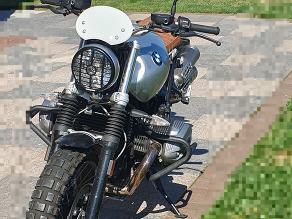2017 BMW R Nine T Scrambler, серебристый, 1699000 рублей - вид 3