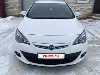 2013 Opel Astra GTC J Рестайлинг, белый, 700000 рублей, вид 3