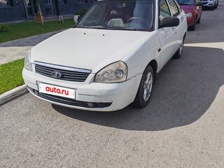 2010 Lada (ВАЗ) Priora I, белый, 255000 рублей, вид 1