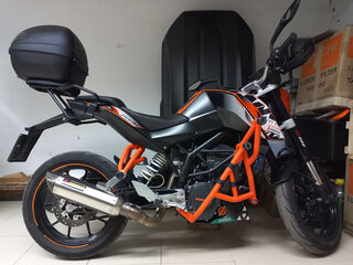 2013 KTM 200 Duke, оранжевый, 315000 рублей, вид 3