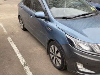 2012 Kia Rio 4-speed III, голубой, 730000 рублей, вид 1